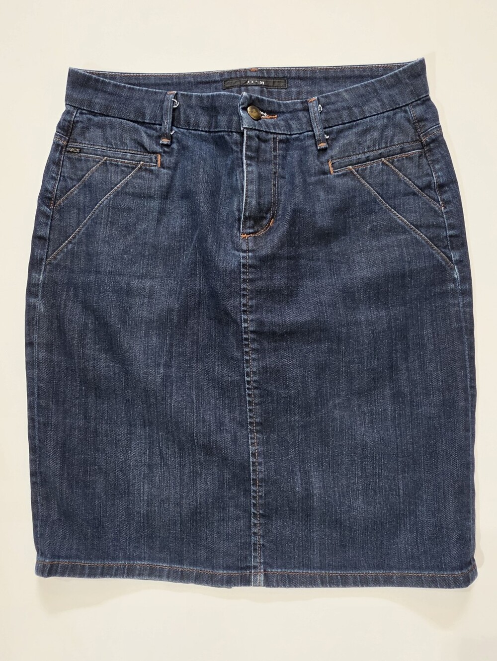 Joes Jeans Denim Pencil Skirt Womens 29 Dark Wash Y2K Retro Style Indie Sleaze